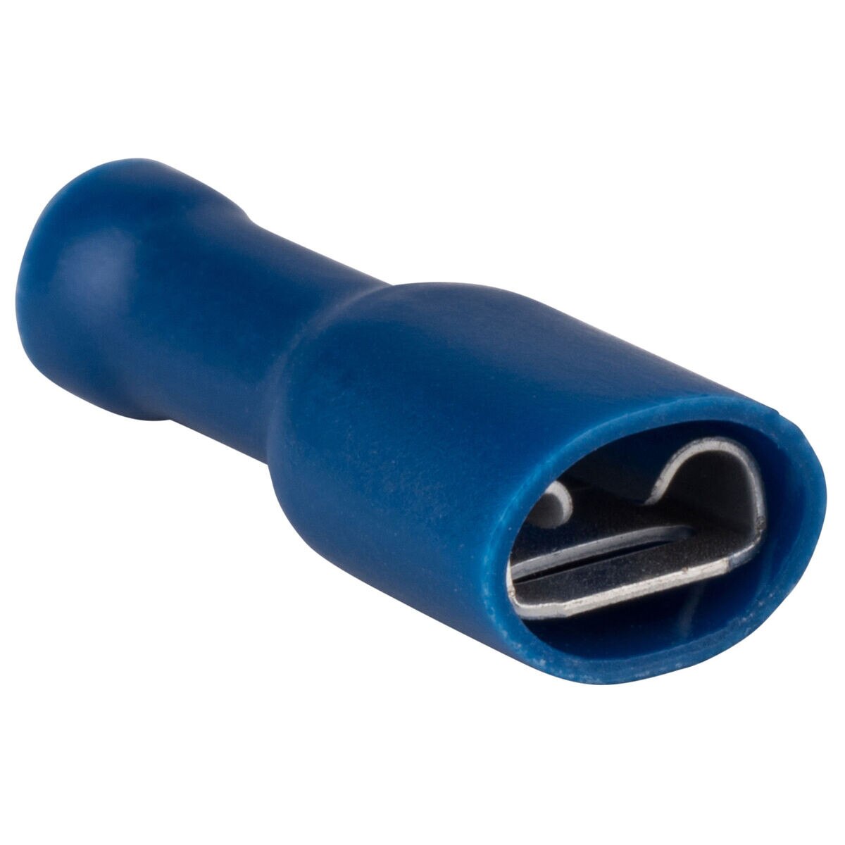 1/4" (1614) Fully Insulated Female Disconnect Blue 10 Pcs.